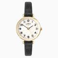 Limit Ladies Watch Gold Case & PU Strap with White Dial