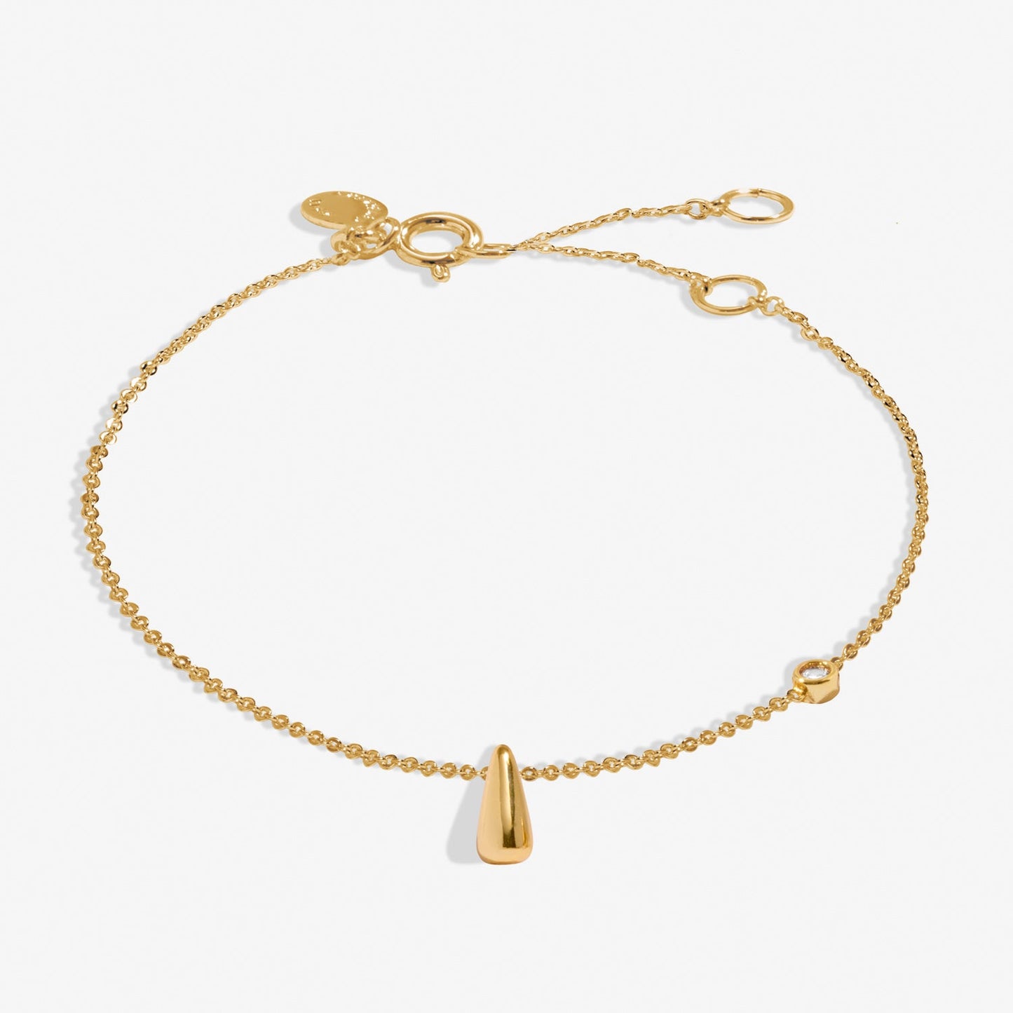 Lumia Drop Gold Plated Bracelet