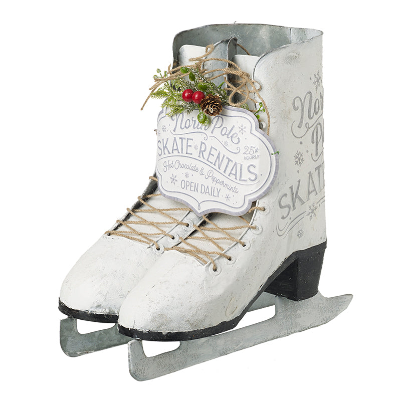 Christmas Metal Ice Skates