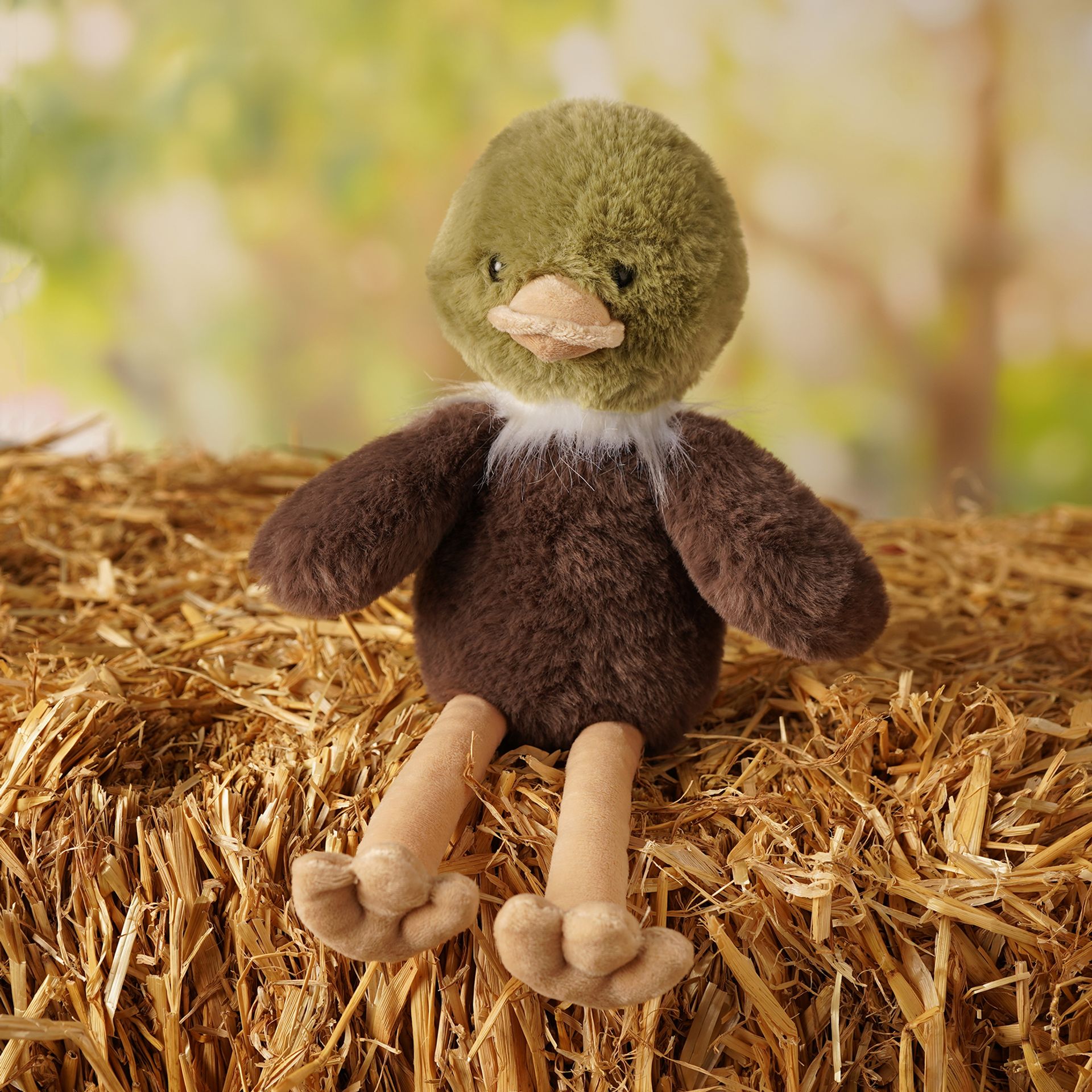 Mary The Plush Long Leg Mallard Chick