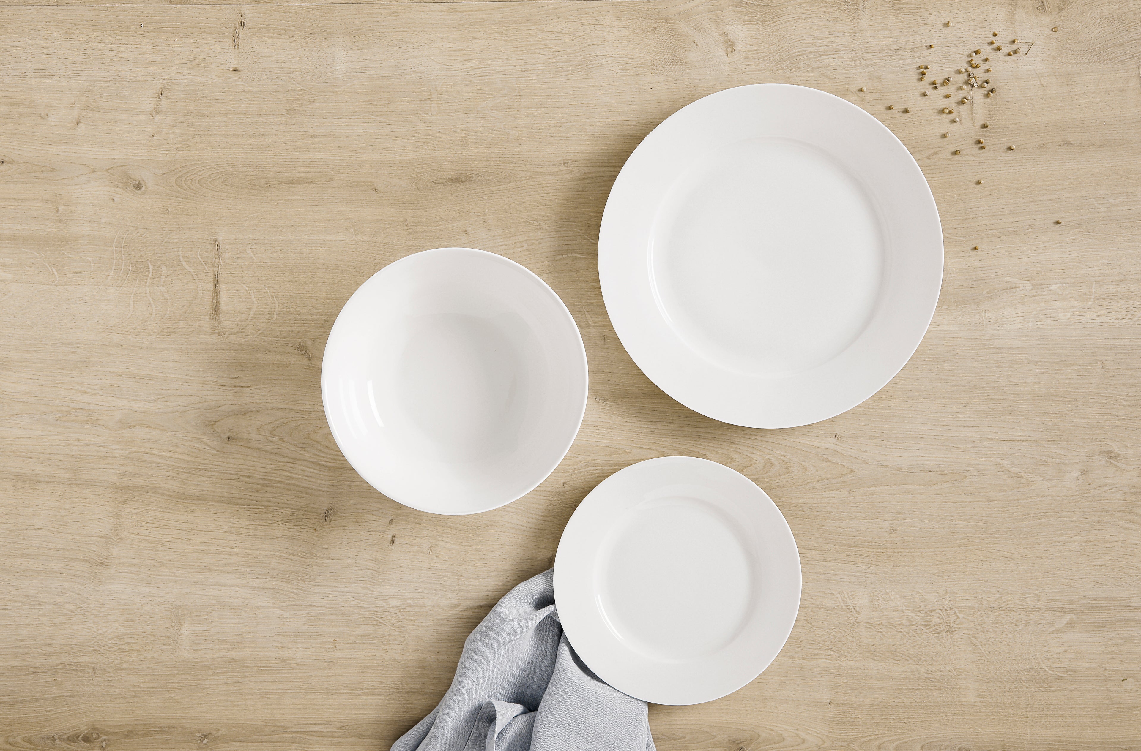 Maxwell Williams Basics Euro Rim Dinner Set 12pc