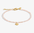 Mini Charms Sunstone Sun Gold Plated Bracelet