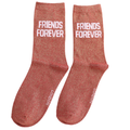 Miss Sparrow Glitter Statement Socks Friends Forever