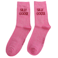 Miss Sparrow Glitter Statement Socks Silly Goose