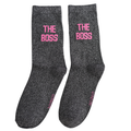 Miss Sparrow Glitter Statement Socks The Boss