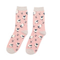 Miss Sparrow Leaping Sheep Socks Dusky Pink