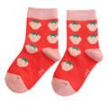 Miss Sparrow Baby Socks Strawberries Red 2-3 Years