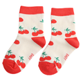 Miss Sparrow Baby Socks Cherries Cream 2-3 Years
