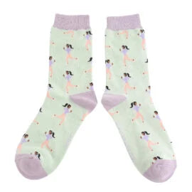 Miss Sparrow Jogging Socks Mint