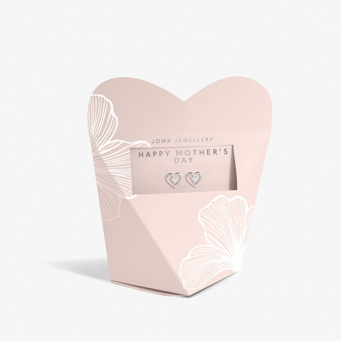 Mother's Day From The Heart Earrings Happy Mother's Day Silver Plated Earrings