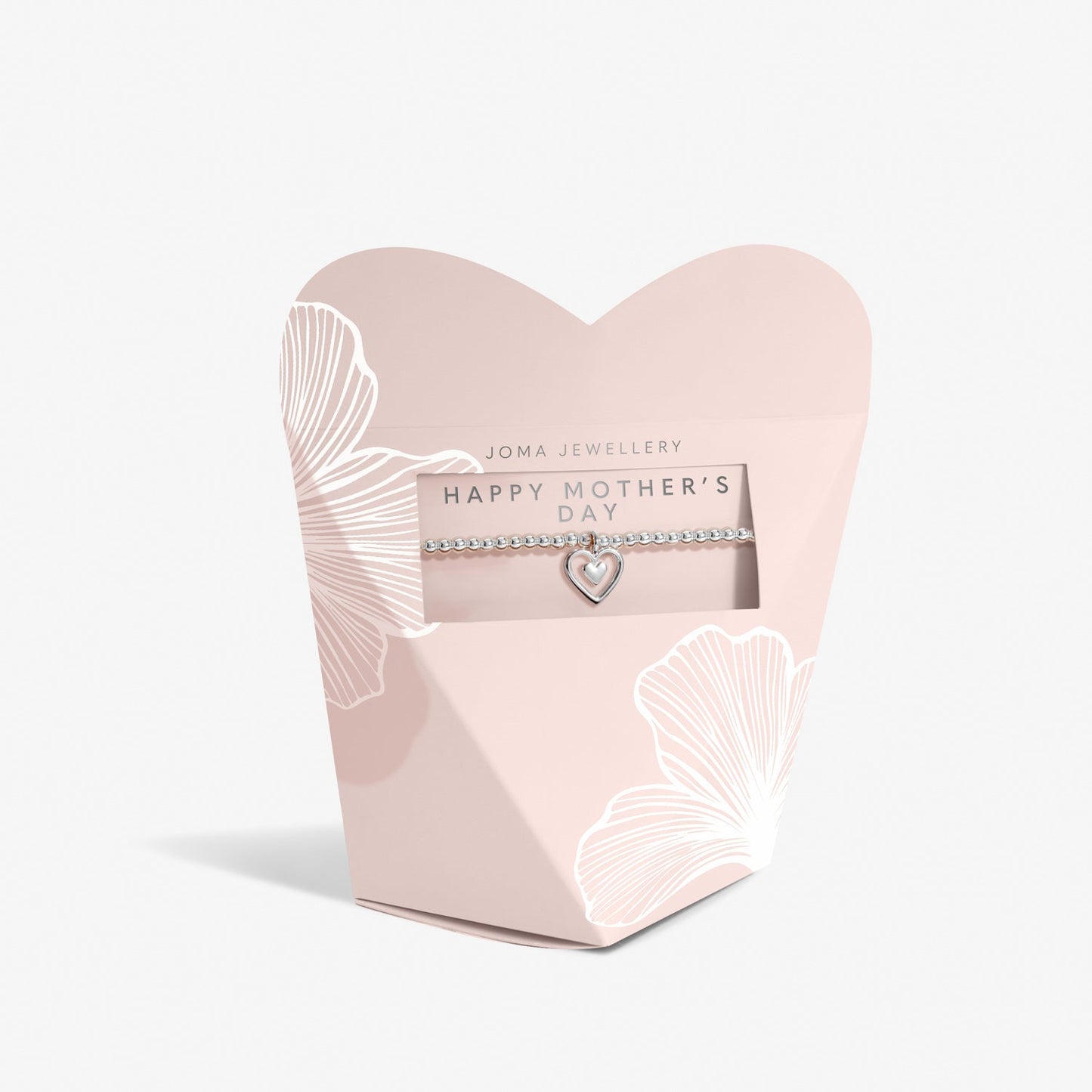 Mother's Day From The Heart Happy Mother's Day Silver Plated Bracelet