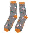 Mr Heron Swimmer Socks Grey
