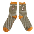 Mr Sparrow Socks Stag Olive