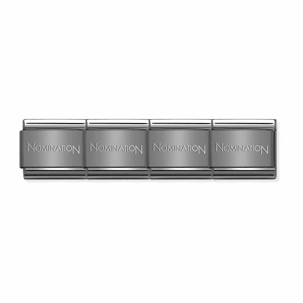 Nomination Base Link Classic Black Shiny