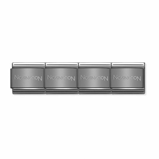 Nomination Base Link Classic Black Shiny