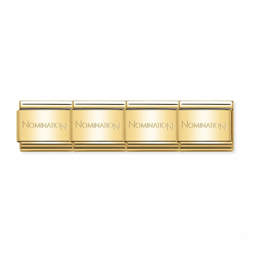 Nomination Base Link Classic Gold