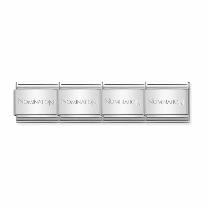 Nomination Base Link Classic Silver
