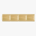 Nomination Base Link Classic Gold Matt