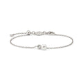 Nomination Pearls Loop Sterling Silver Bracelet Round