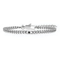 Nomination Virtus Code Bracelet Steel Diamond Black