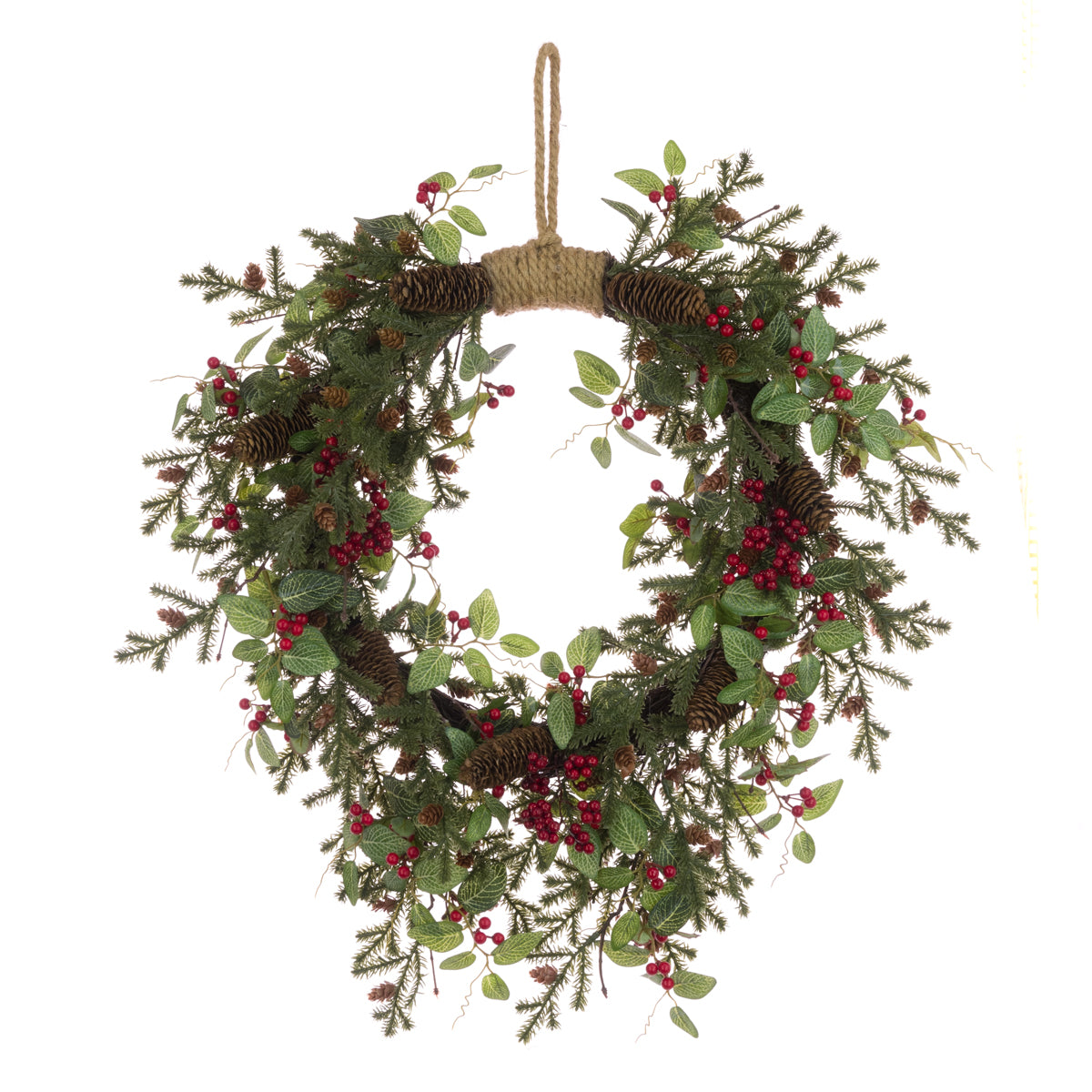 Oakham Jute Christmas Wreath