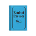 Ohh Deer Book Of Excuses A7 Fabric Hardback Notebook