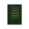 Ohh Deer Can't Adult Today A7 Fabric Hardback Notebook