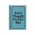 Ohh Deer Every Thought I've Ever Had A7 Fabric Hardback Notebook