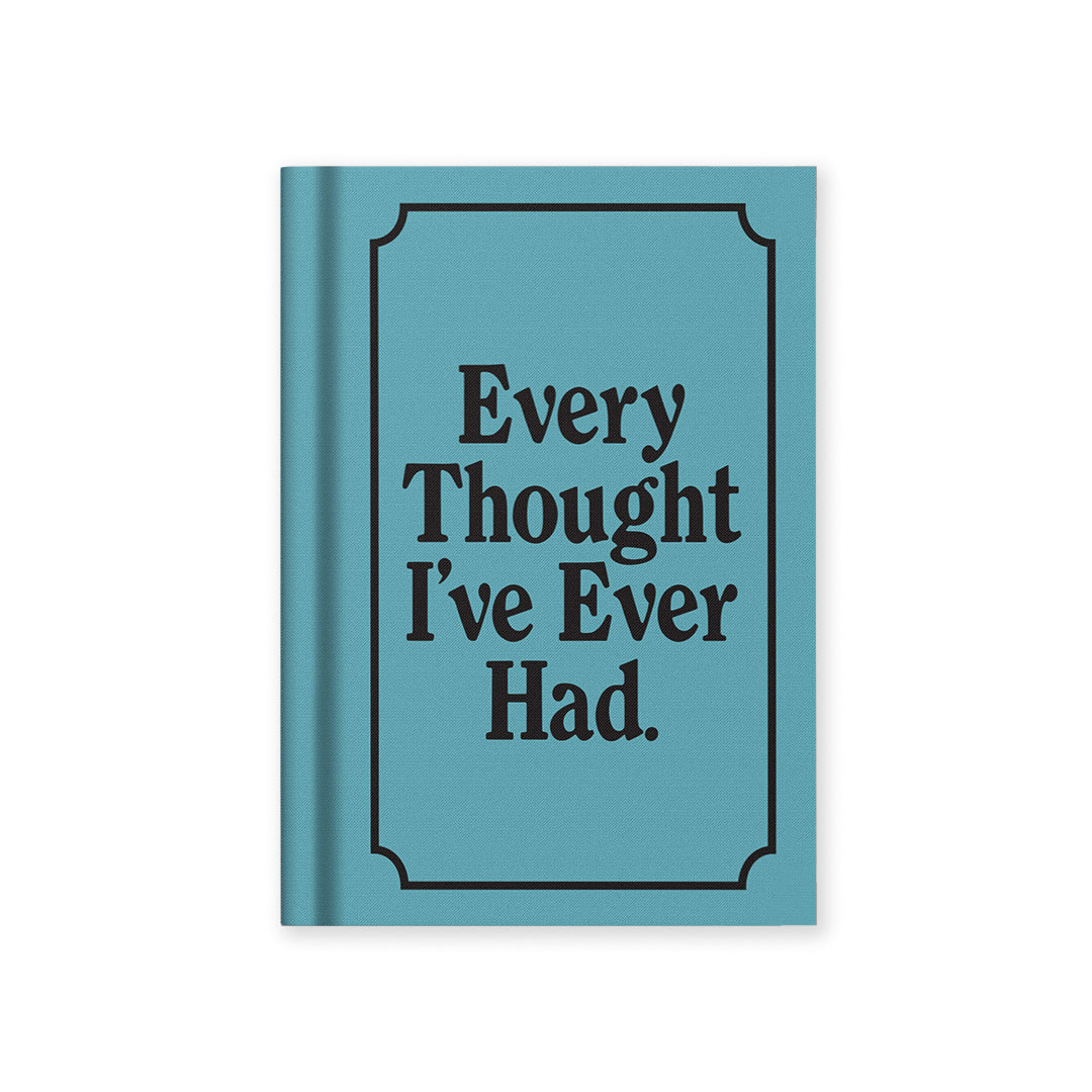 Ohh Deer Every Thought I've Ever Had A7 Fabric Hardback Notebook