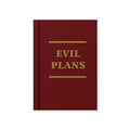 Ohh Deer Evil Plans A7 Fabric Hardback Notebook
