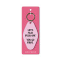 Ohh Deer Let's Play Fuck Off Keyring