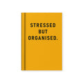 Ohh Deer Stressed But Organised A7 Fabric Hardback Notebook