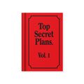 Ohh Deer Top Secret Plans A7 Fabric Hardback Notebook