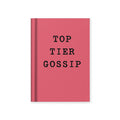 Ohh Deer Top Tier Gossip A7 Fabric Hardback Notebook