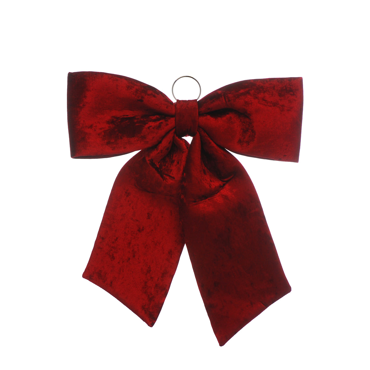 Christmas Burgundy Velvet Bow 60cm