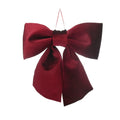 Christmas Burgundy Velvet Display Bow 92cm