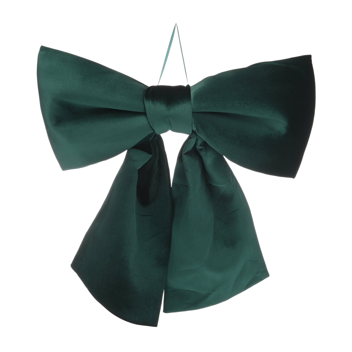 Christmas Emerald Green Velvet Display Bow 92cm