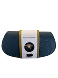 Alice Wheeler Teal Glasses Case
