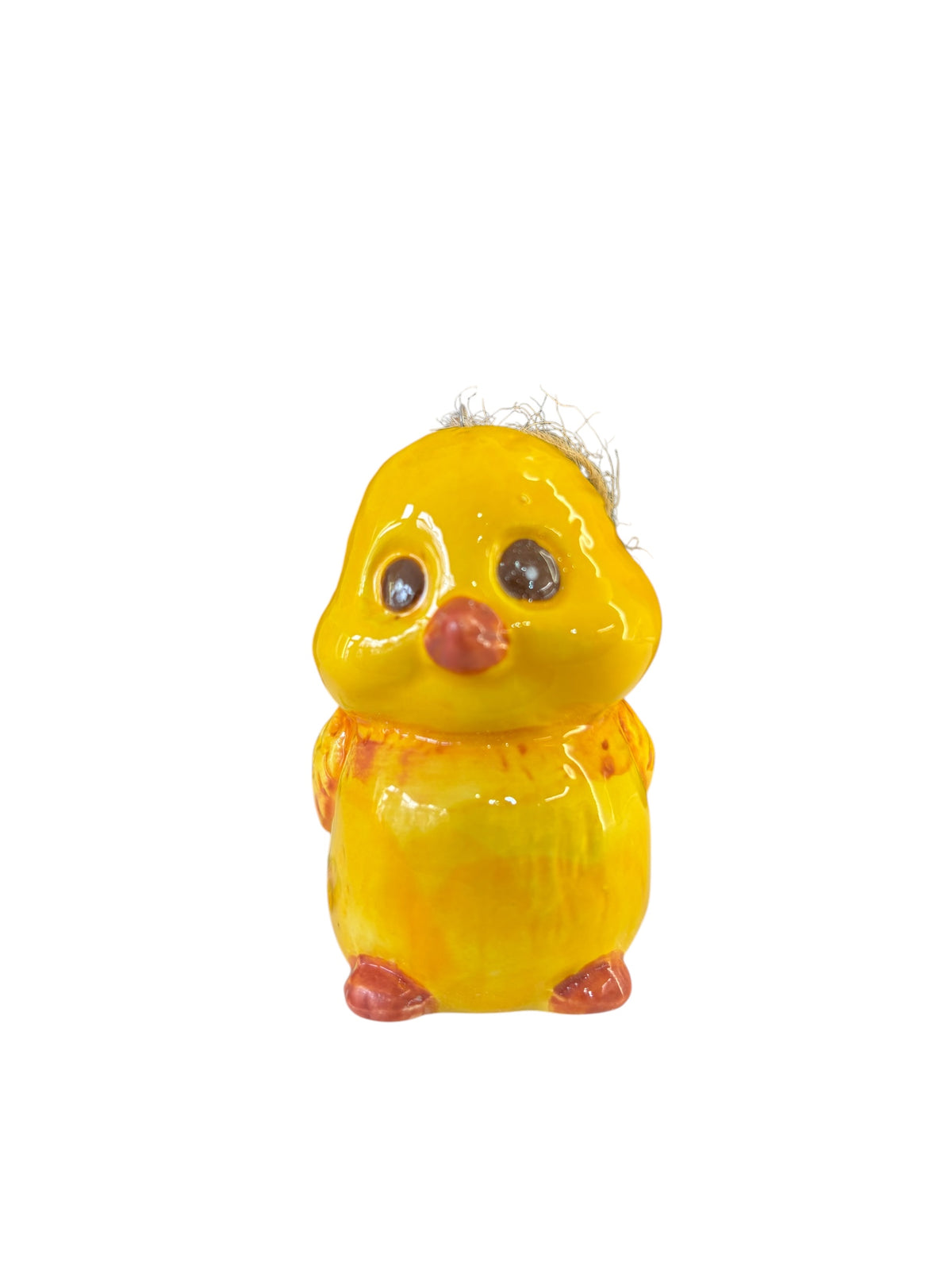 Yellow Ceramic Easter Chick Hanging Decoration