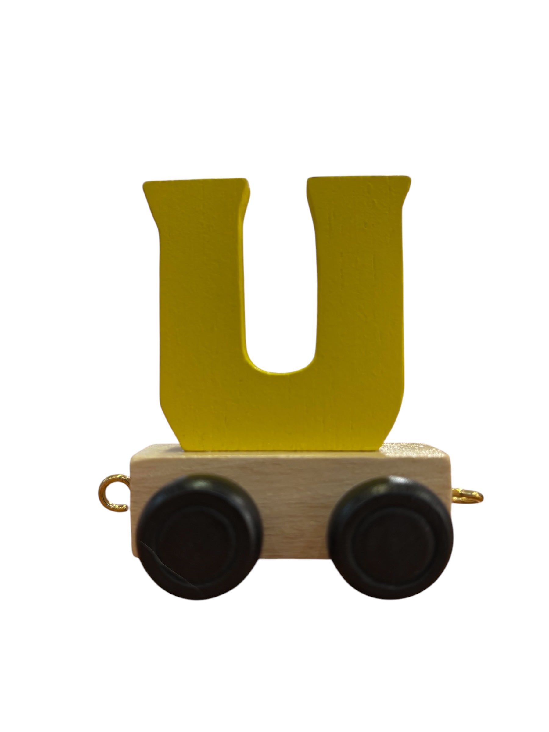 Ryan Town Alphabet Train Letter U Yellow