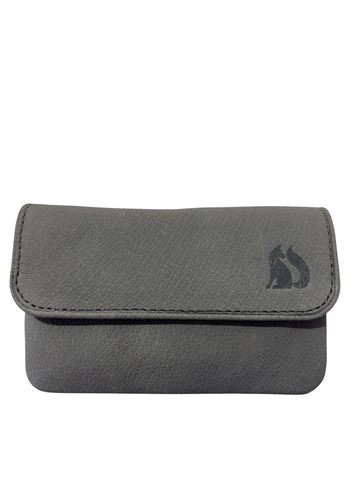 Foxfield Eskdale Leather Coin Purse Cool Grey