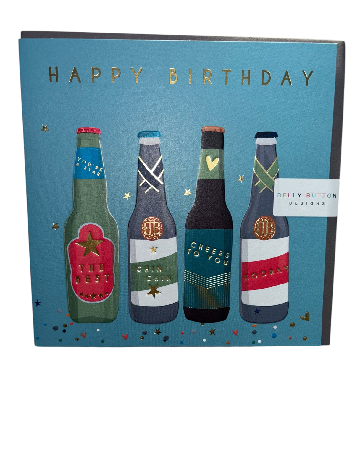 Belly Button Designs Birthday Beers Card