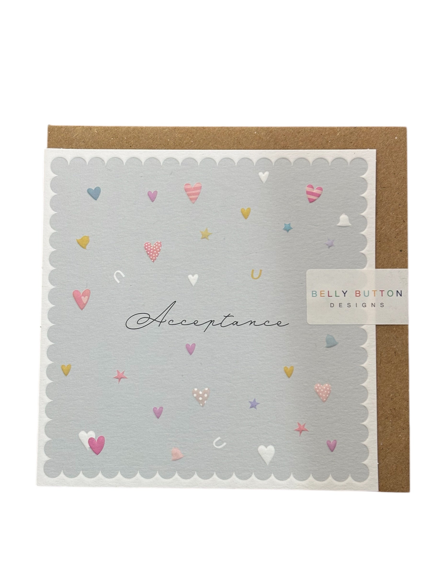 Belly Button Designs Acceptance Greeting Card