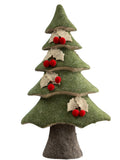 Floralsilk Felt Holly Tree 50cm