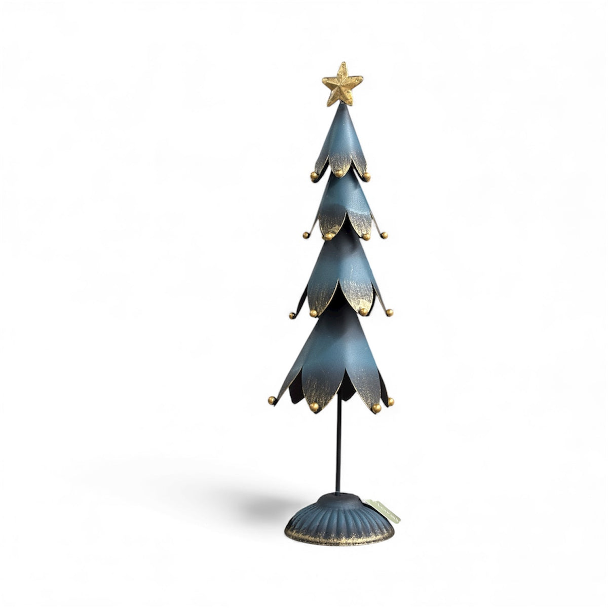 Floralsilk Metal Tree with Star 32cm