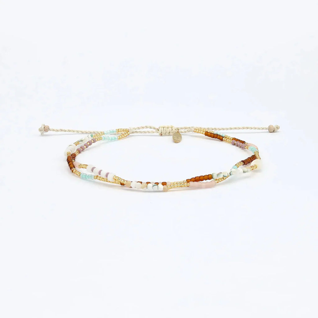 Pineapple Island Alam Endless Summer Beaded Anklet