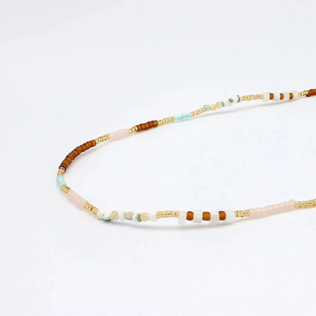 Pineapple Island Alam Endless Summer Beaded Necklace