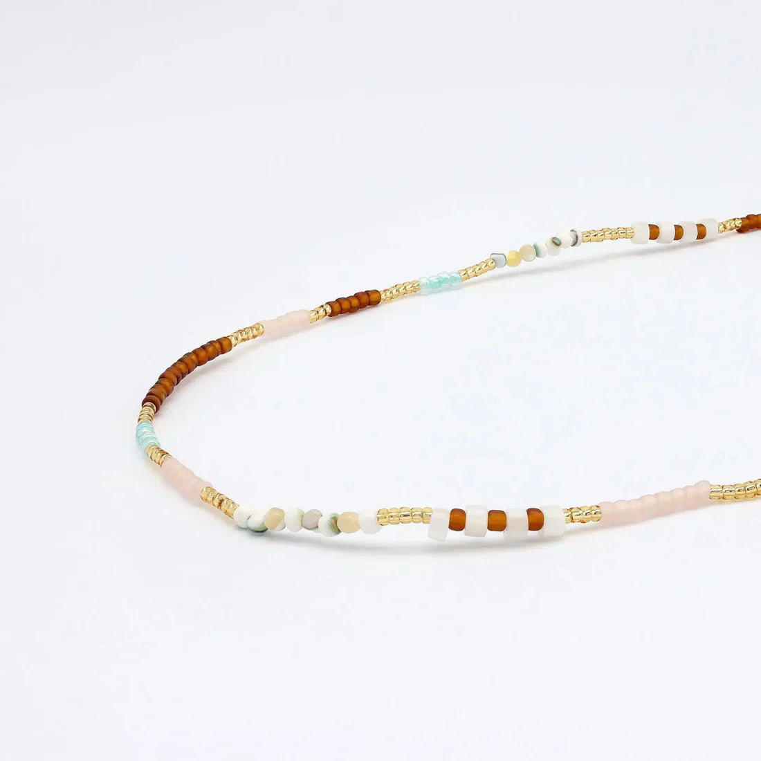 Pineapple Island Alam Endless Summer Beaded Necklace
