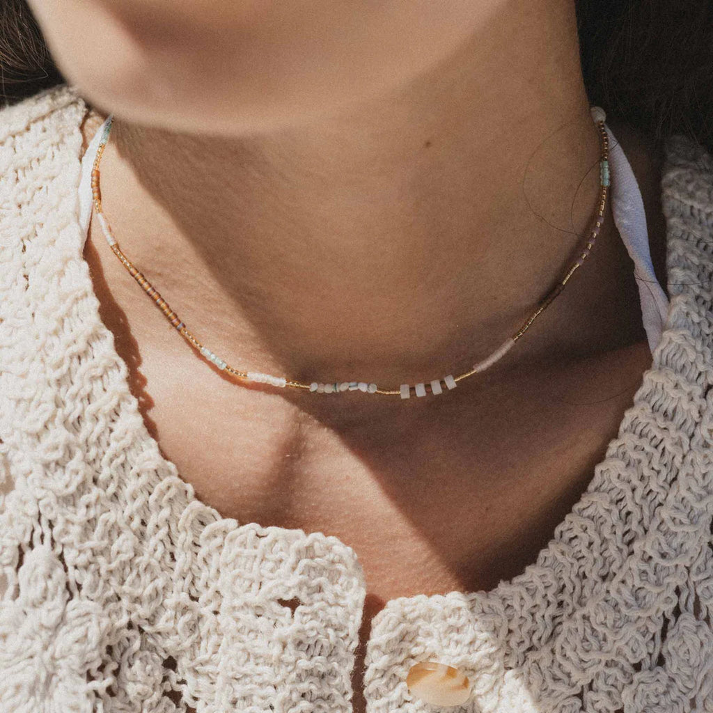 Pineapple Island Alam Endless Summer Beaded Necklace