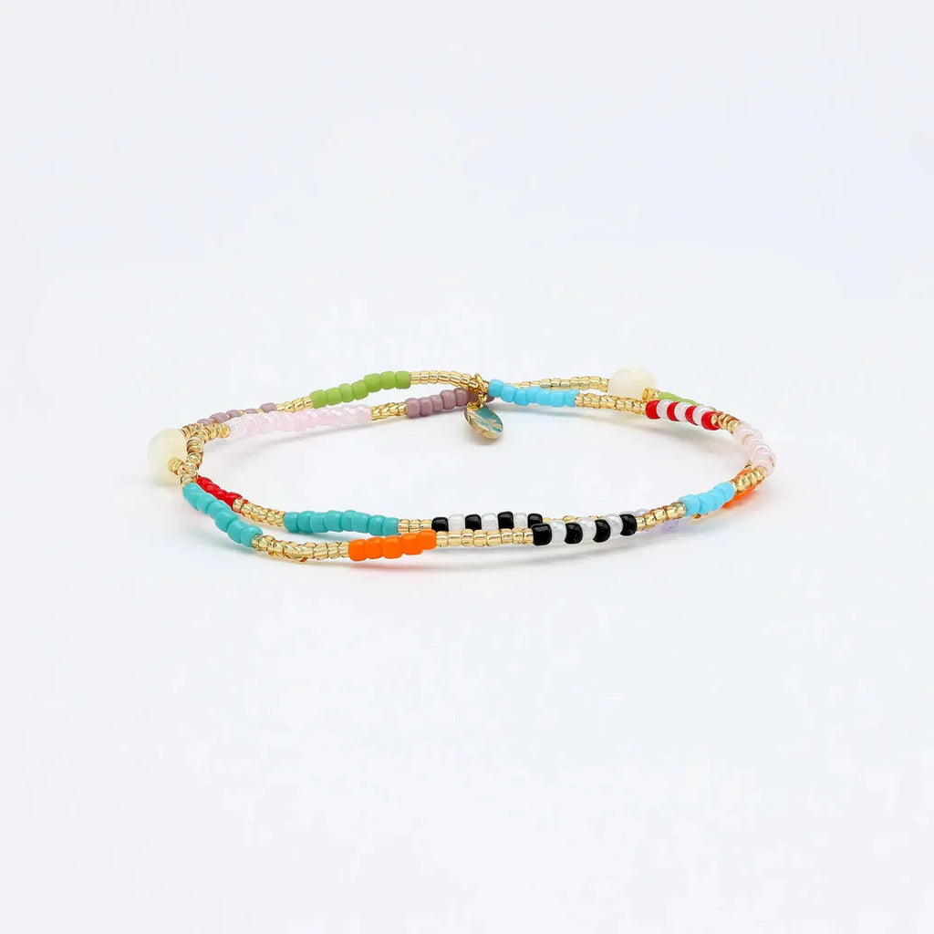 Pineapple Island Berpesta Colourful Golden Hour Bracelet